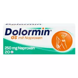 DOLORMIN GS med Naproxen tabletter, 20 st