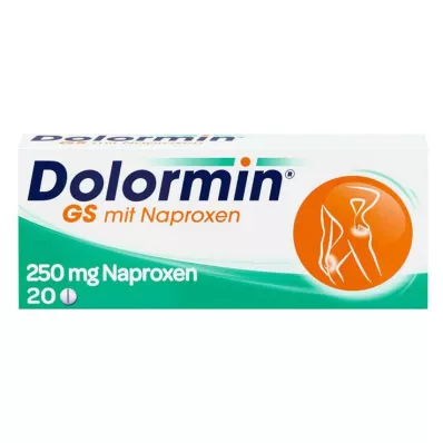 DOLORMIN GS med Naproxen tabletter, 20 st DOLORMIN GS med Naproxen tabletter, 20 st