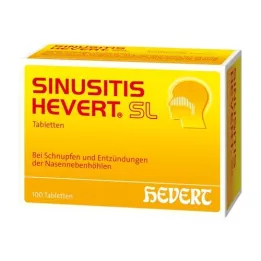 SINUSITIS HEVERT SL Tabletter, 100 st