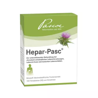 HEPAR PASC Filmdragerade tabletter, 100 st