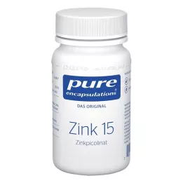 PURE ENCAPSULATIONS Zink 15 Zink Picolinate Kapslar, 60 Kapslar