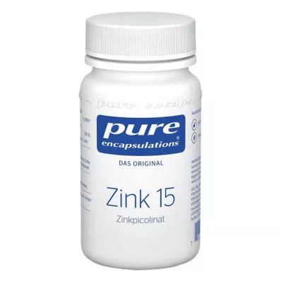 PURE ENCAPSULATIONS Zink 15 Zink Picolinate Kapslar, 60 Kapslar PURE ENCAPSULATIONS Zink 15 Zink Picolinate Kapslar, 60 Kapslar