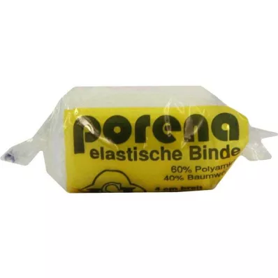 PORENA Elastiskt gasbinda 4 cm vit med cellplast, 1 st PORENA Elastiskt gasbinda 4 cm vit med cellplast, 1 st