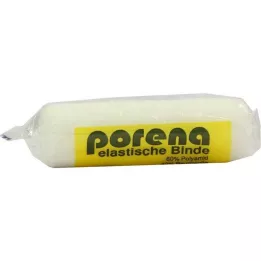 PORENA Elastiskt gasbinda 10 cm vit med cellplast, 1 st
