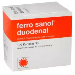 FERRO SANOL duodenal hårda kapslar.m.msr.overz.pell., 100 st
