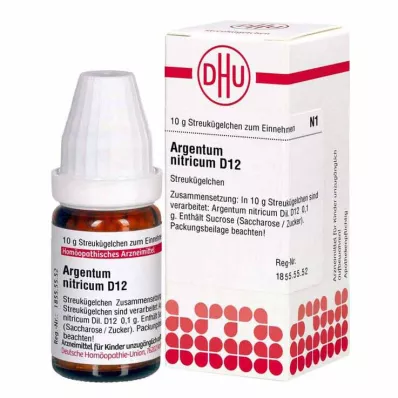 ARGENTUM NITRICUM D 12 kulor, 10 g