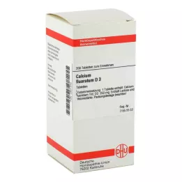 CALCIUM FLUORATUM D 3 tabletter, 200 pc