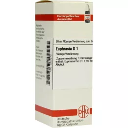 EUPHRASIA D 1 Utspädning, 20 ml