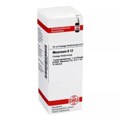 MEZEREUM D 12 Utspädning, 20 ml MEZEREUM D 12 Utspädning, 20 ml