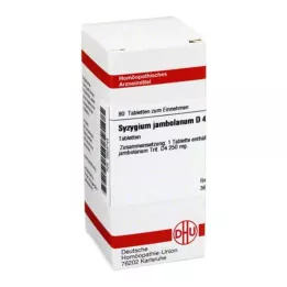 SYZYGIUM JAMBOLANUM D 4 tabletter, 80 pc