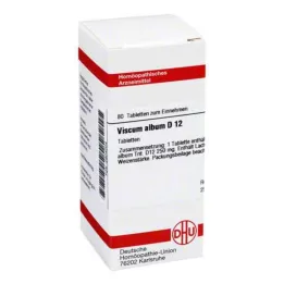 VISCUM ALBUM D 12 tabletter, 80 st