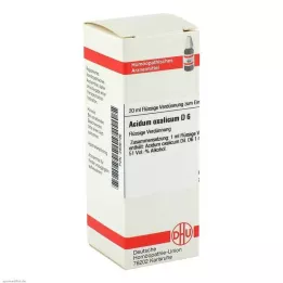 ACIDUM OXALICUM D 6 Utspädning, 20 ml