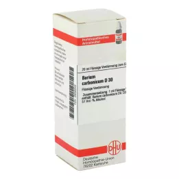 BARIUM CARBONICUM D 30 Utspädning, 20 ml