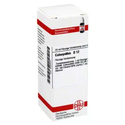 COLOCYNTHIS D 12 Utspädning, 20 ml