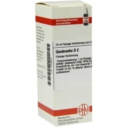 QUEBRACHO D 2 Utspädning, 20 ml