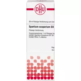 SPARTIUM SCOPARIUM D 3 Utspädning, 20 ml