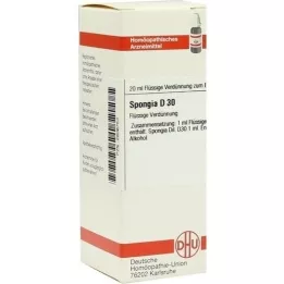 SPONGIA D 30 Utspädning, 20 ml