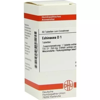 ECHINACEA HAB D 1 tabletter, 80 pc