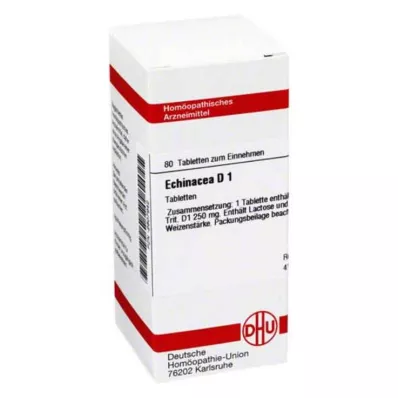 ECHINACEA HAB D 1 tabletter, 80 pc