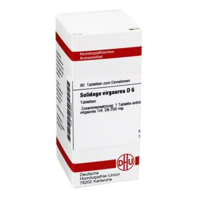 SOLIDAGO VIRGAUREA D 6 tabletter, 80 pc