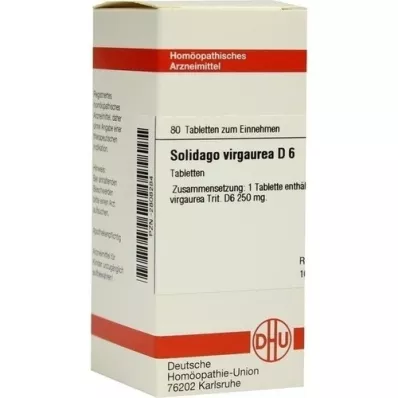 SOLIDAGO VIRGAUREA D 6 tabletter, 80 pc