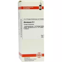 ABROTANUM D 2 Utspädning, 50 ml