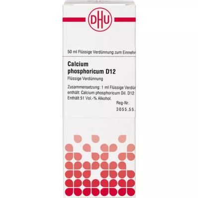CALCIUM PHOSPHORICUM D 12 Utspädning, 50 ml