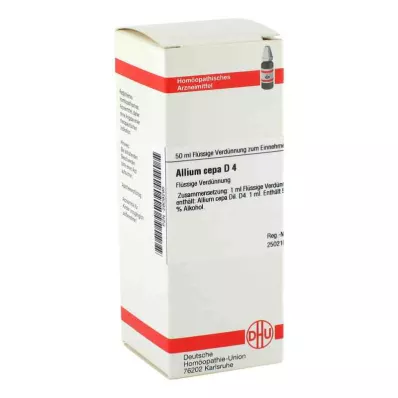 ALLIUM CEPA D 4 utspädning, 50 ml ALLIUM CEPA D 4 utspädning, 50 ml
