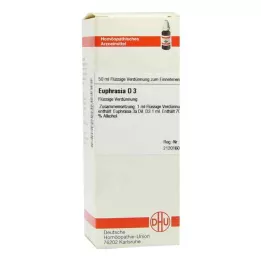 EUPHRASIA D 3 Utspädning, 50 ml
