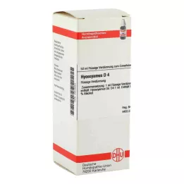 HYOSCYAMUS D 4 utspädning, 50 ml