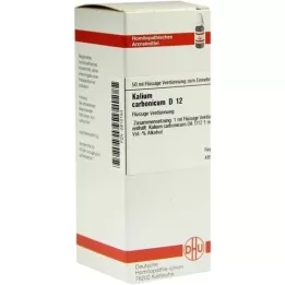 KALIUM CARBONICUM D 12 Utspädning, 50 ml