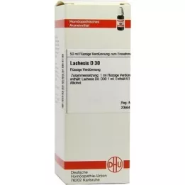 LACHESIS D 30 Utspädning, 50 ml