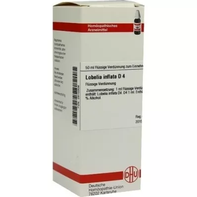 LOBELIA INFLATA D 4 utspädning, 50 ml