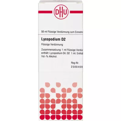 LYCOPODIUM D 2 Utspädning, 50 ml