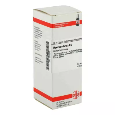 MYRRHIS odorata D 2 Utspädning, 50 ml MYRRHIS odorata D 2 Utspädning, 50 ml