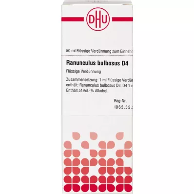 RANUNCULUS BULBOSUS D 4 utspädning, 50 ml