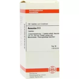 AESCULUS D 3 tabletter, 200 pc