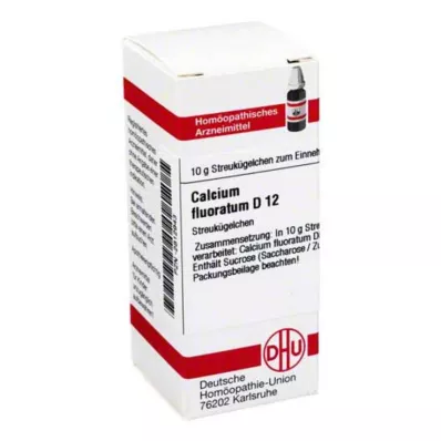 CALCIUM FLUORATUM D 12 kulor, 10 g CALCIUM FLUORATUM D 12 kulor, 10 g