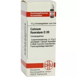 CALCIUM FLUORATUM D 30 globuli, 10 g