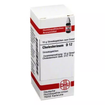 CHOLESTERINUM D 12 kulor, 10 g CHOLESTERINUM D 12 kulor, 10 g