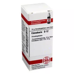 CINNABARIS D 12 kulor, 10 g