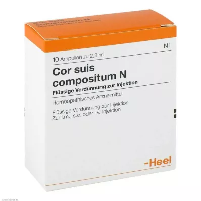COR SUIS Compositum N Ampuller, 10 st