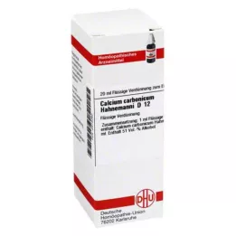CALCIUM CARBONICUM Hahnemanni D 12 Spädning, 20 ml