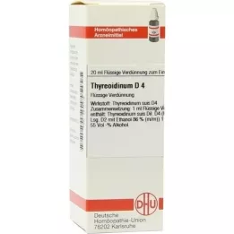 THYREOIDINUM D 4 utspädning, 20 ml