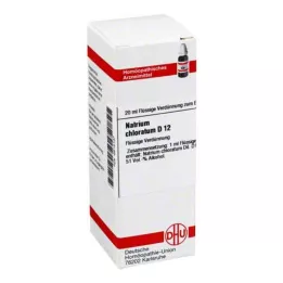 NATRIUM CHLORATUM D 12 Utspädning, 20 ml