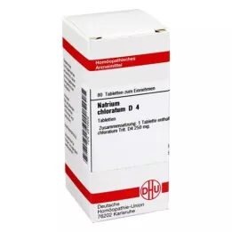 NATRIUM CHLORATUM D 4 tabletter, 80 pc