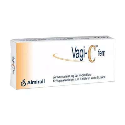 VAGI C Fem vaginaltabletter, 12 st VAGI C Fem vaginaltabletter, 12 st