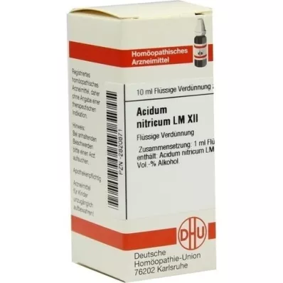 ACIDUM NITRICUM LM XII Spädning, 10 ml