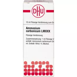 AMMONIUM CARBONICUM LM XXX Spädning, 10 ml