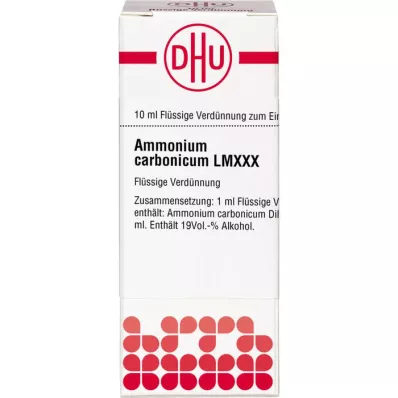 AMMONIUM CARBONICUM LM XXX Spädning, 10 ml